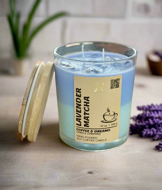 Lavender Matcha Candles
