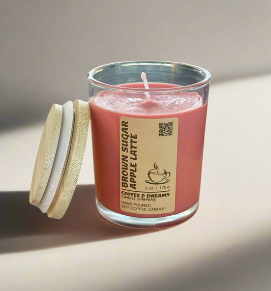 Brown Sugar Apple Latte Candles