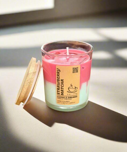 Strawberry Matcha Candles