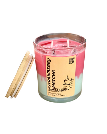 Strawberry Matcha Candles
