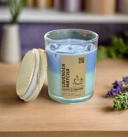 Lavender Matcha Candles